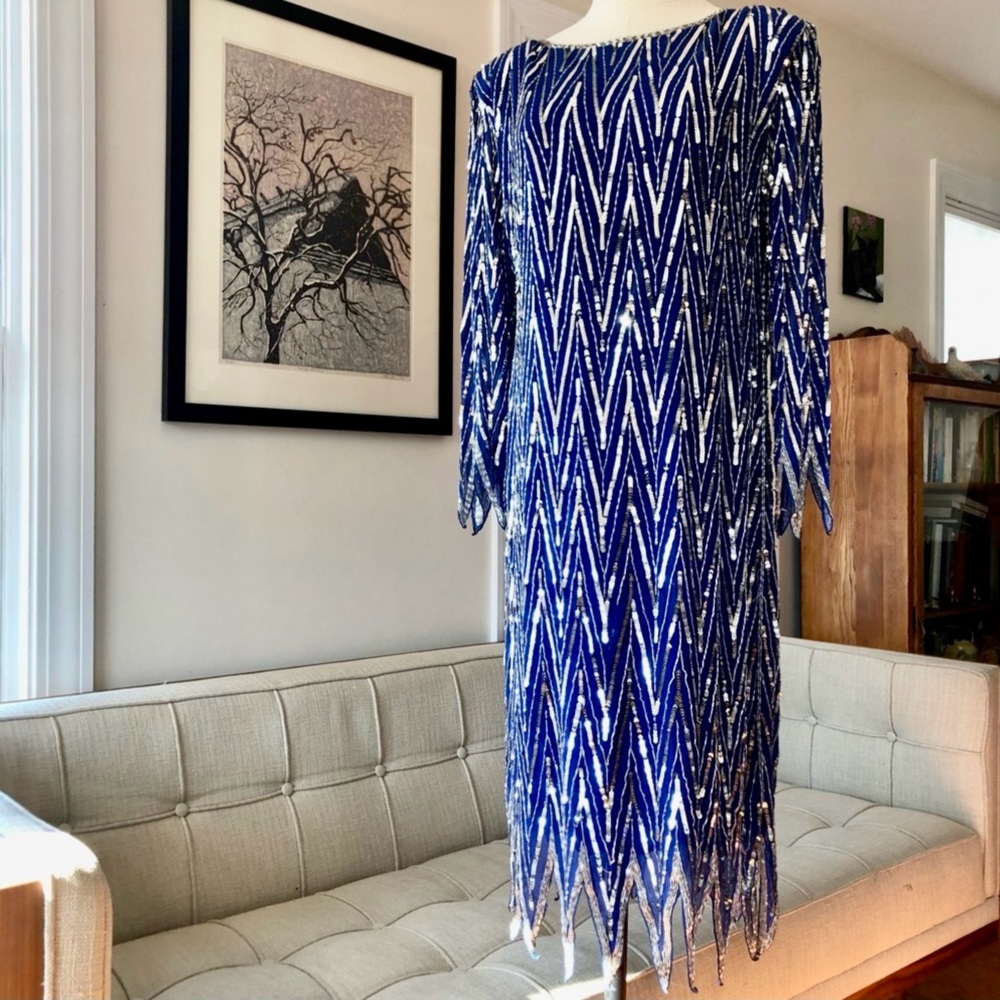 Spectacular Vintage Sequin Dress